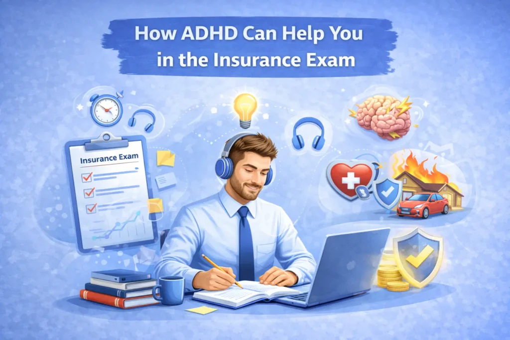 How ADHD can help you in the Insurance Exam