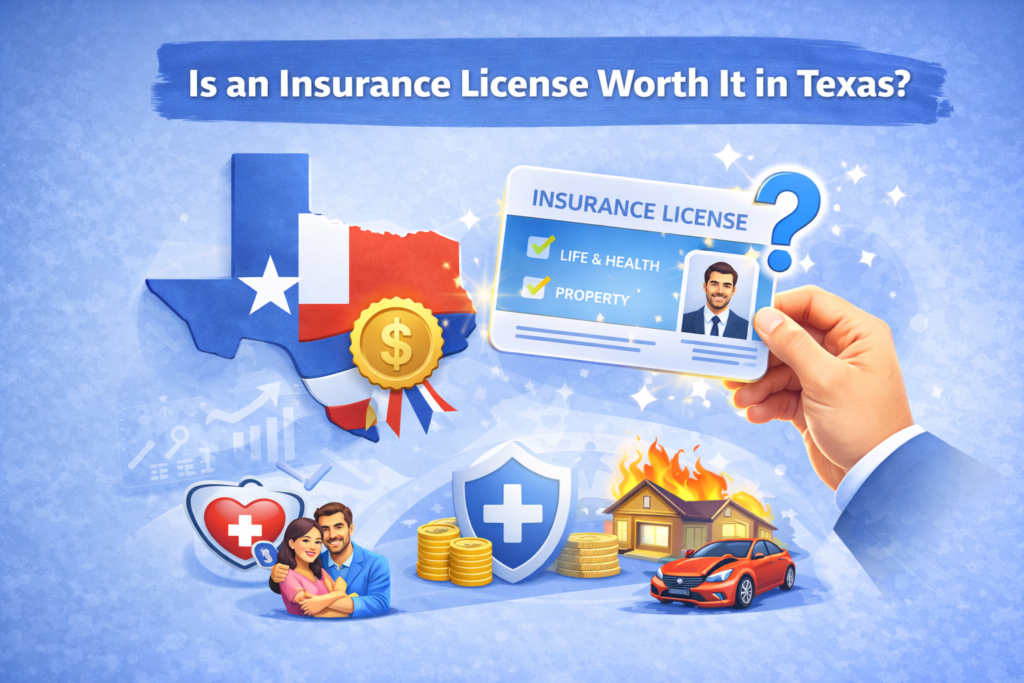 Is an insurance license worth it. You can pursue L&H or P&C Exam