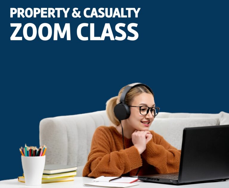 Texas Property and Casualty License Online Classes