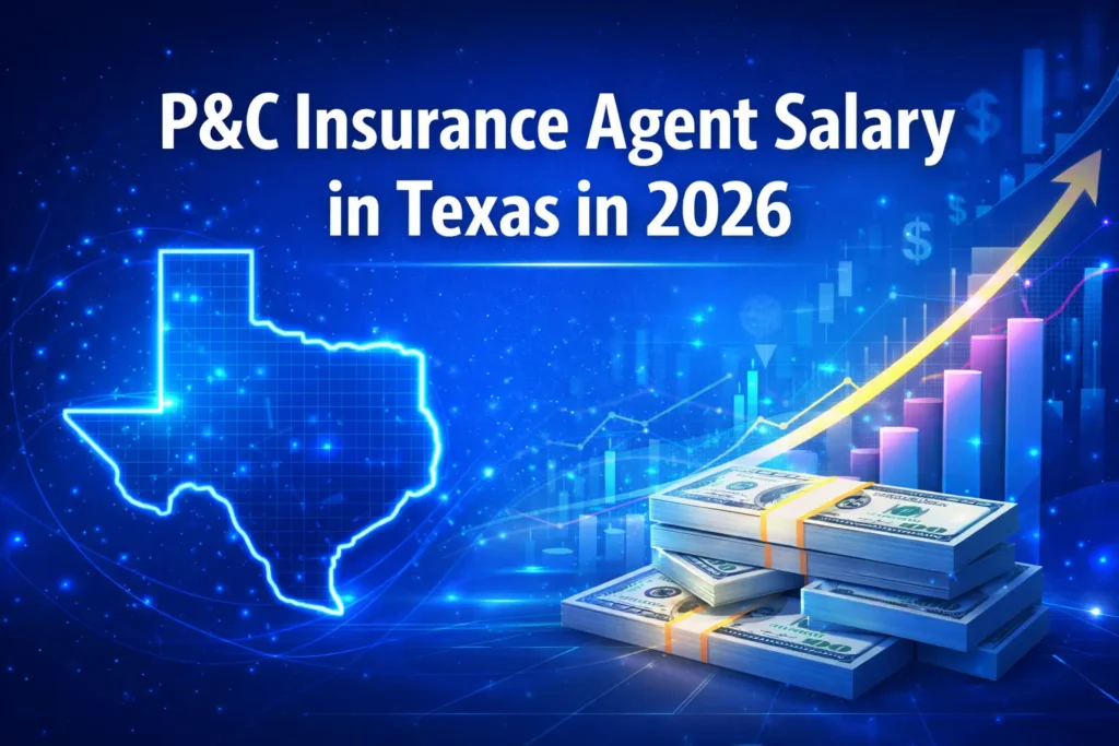 P&C insurance agent salary Texas