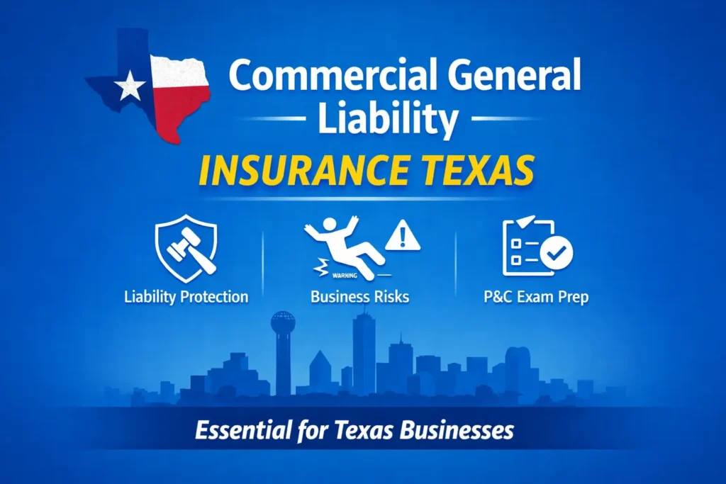Commercial General Liability Insurance Texas