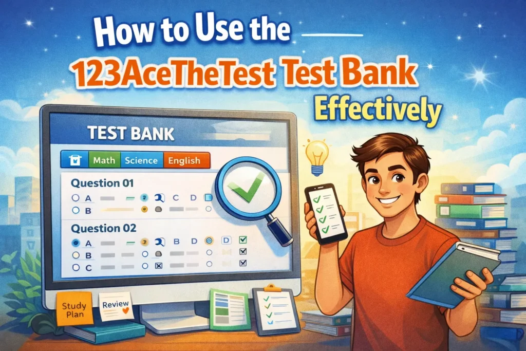 How to use 123acethetest Test Bank Effectively.